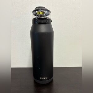ZULU Swift Sport Water Bottle - 32oz Black - Stainless Steel - Insulated